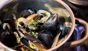 Brussel Sprouts: Mussels