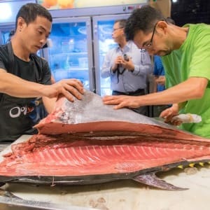 Oceans of Seafood: Bluefin Tuna Cutting Demonstration