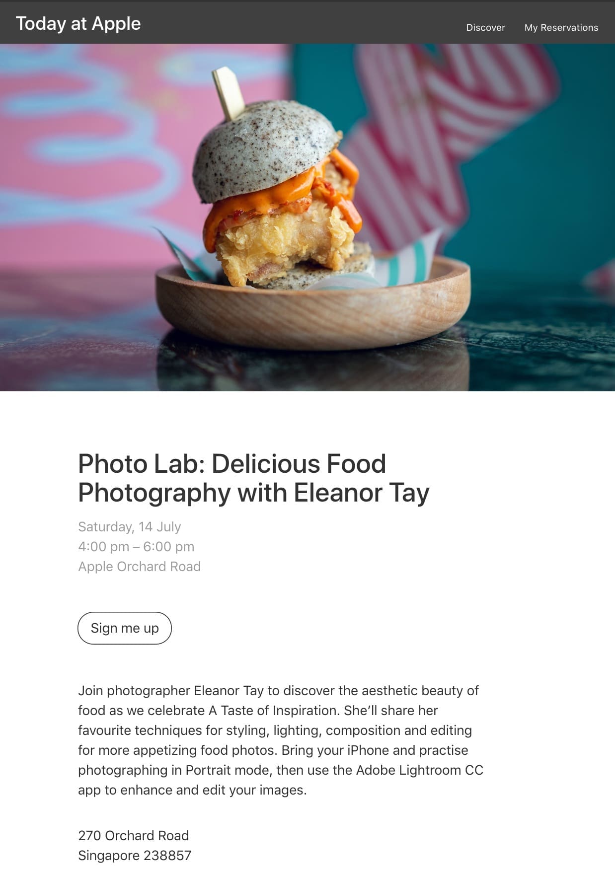 Food Photography Photo Lab